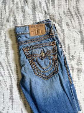 True Religion Ricky Jeans with Rope Stitch 33
